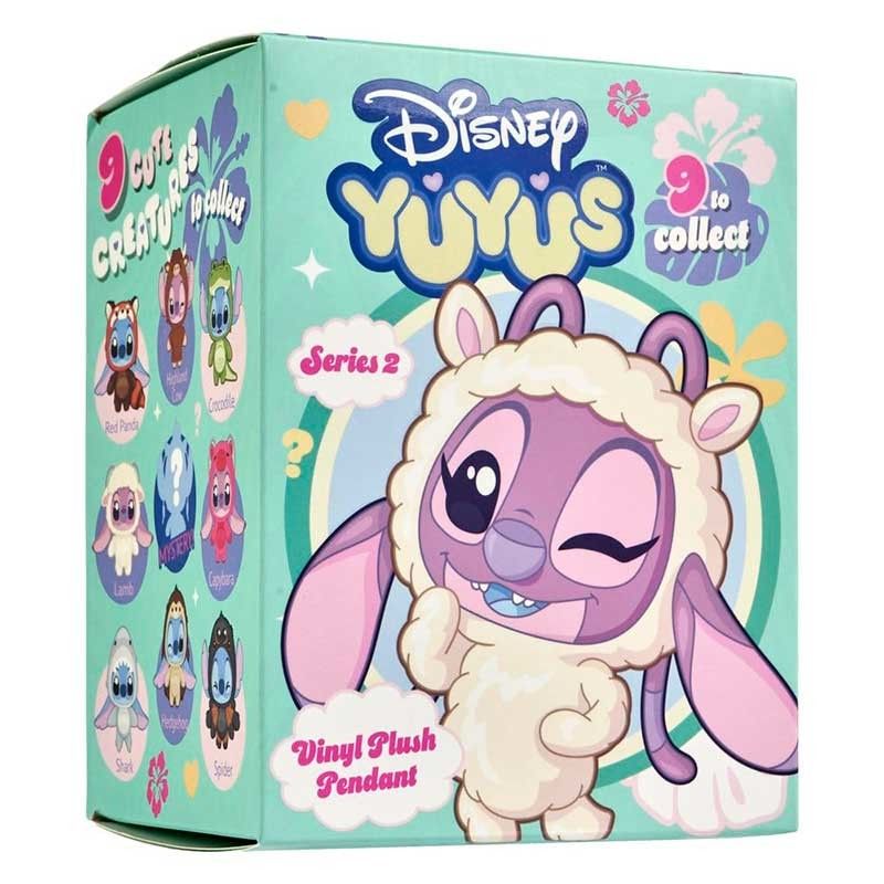YuYus Plush Key Rings Disney Stitch & Angel Blindbox (Mystery Box)