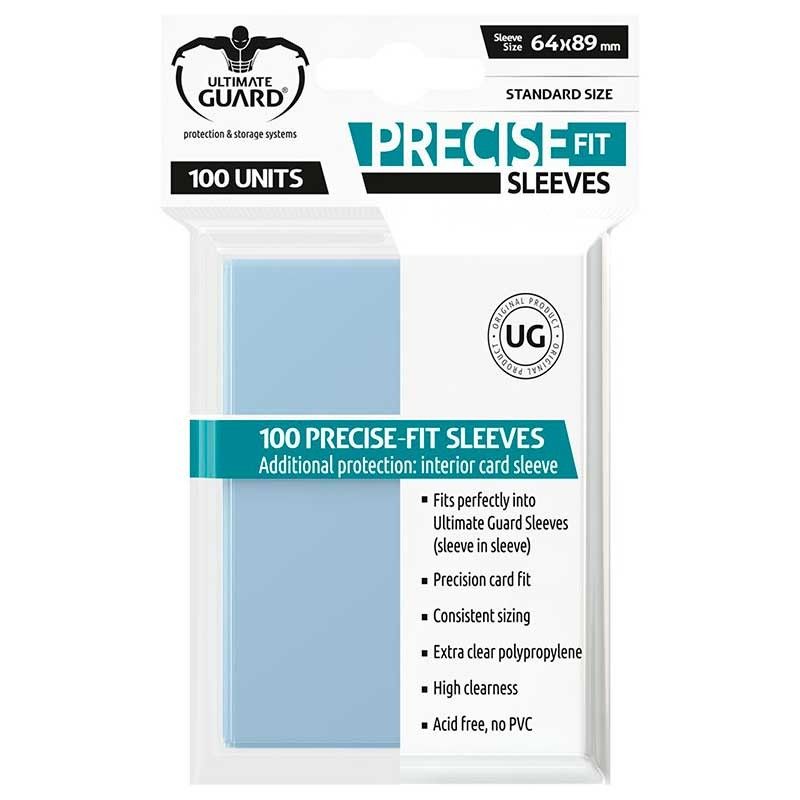 Ultimate Guard Classic Precise-Fit Sleeves Standard Size Transparent