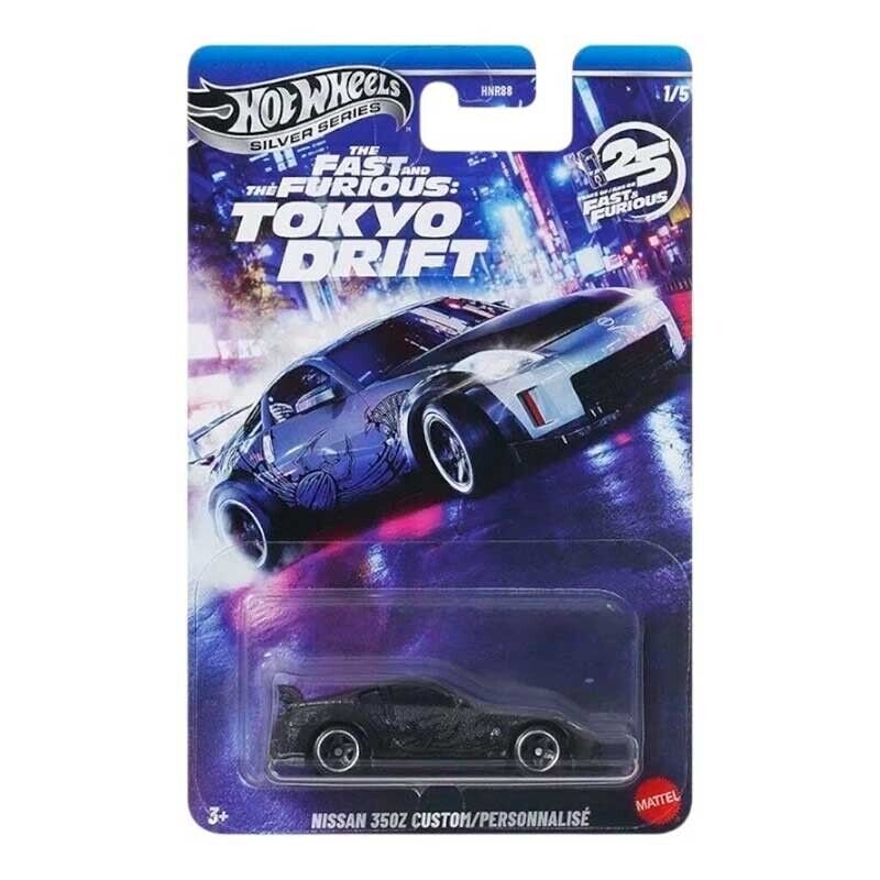 Hot Wheels Silver Fast & Furious Tokyo Drift 1/64 (HNR88)