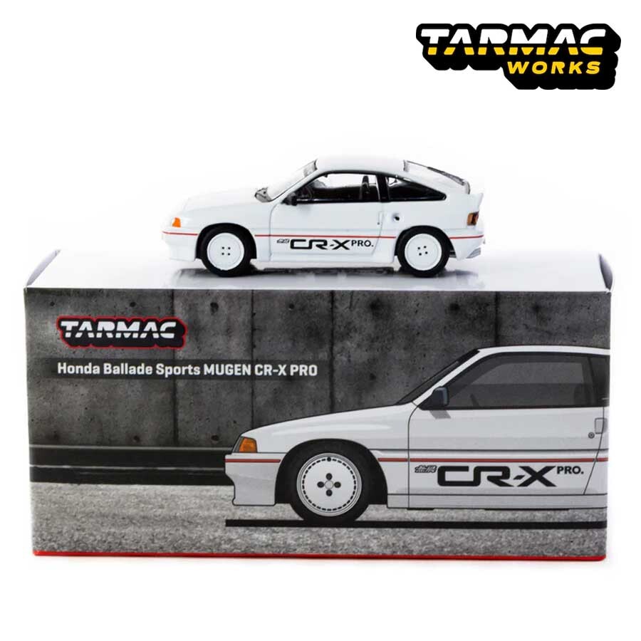 TARMAC WORKS Honda Ballade Sports MUGEN CR-X PRO White 1/64 (PR640255) 3
