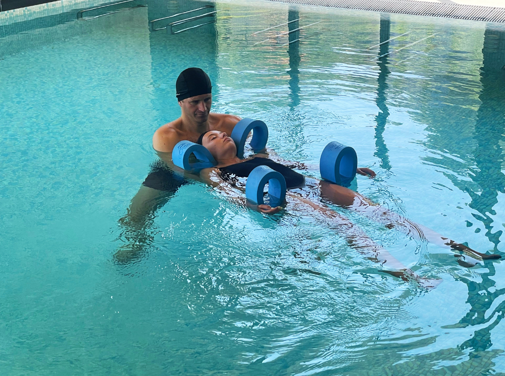 Sessão de Relaxamento em Meio Aquático