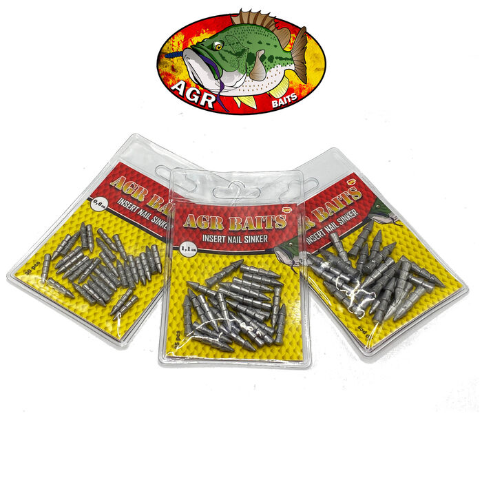 AGR Baits Insert Nail Sinker