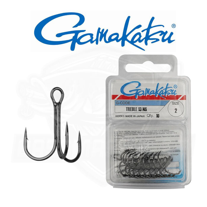 Gamakatsu Treble 13NS Black