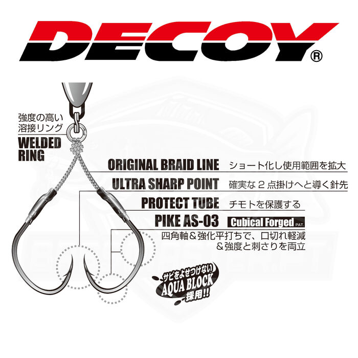 Decoy DJ-80 Twin Pike Shorter