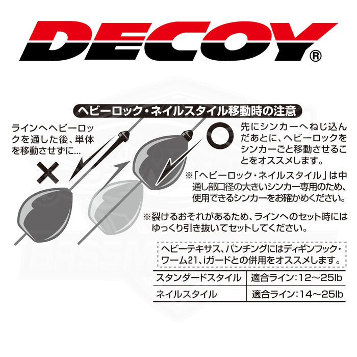 Decoy Heavy Lock Nail L-3