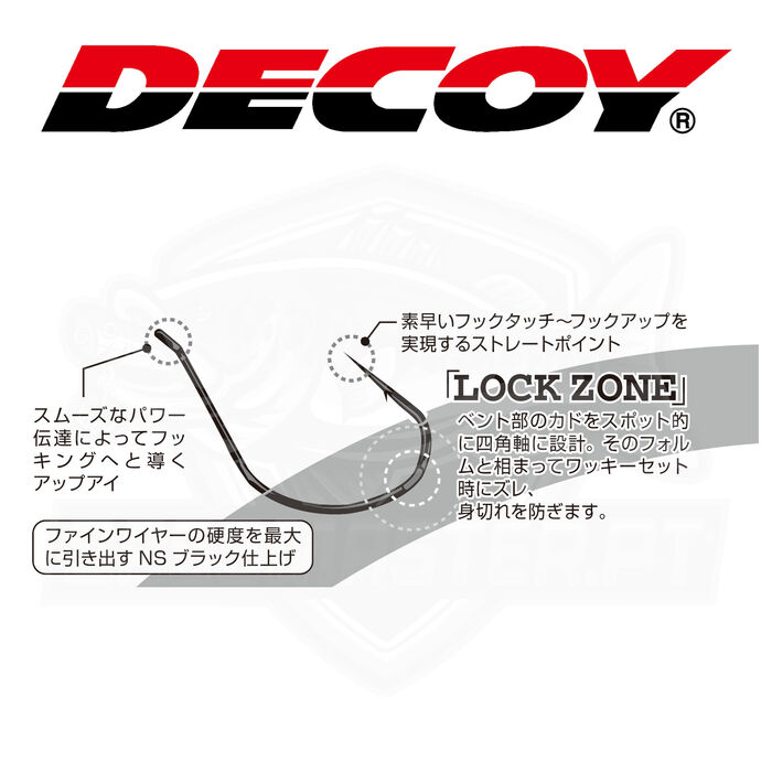 Decoy Worm 23 Body Hook