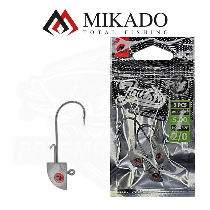 Mikado Jig Head Jaws Triangular Eye 2/0