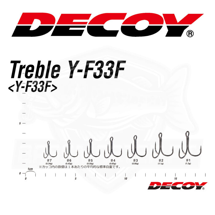 Decoy Treble YF33 F
