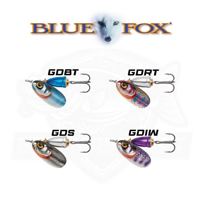 Blue Fox Vibrax Gilded nº2