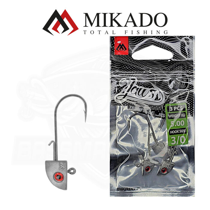 Mikado Jig Head Jaws Triangular Eye 3/0