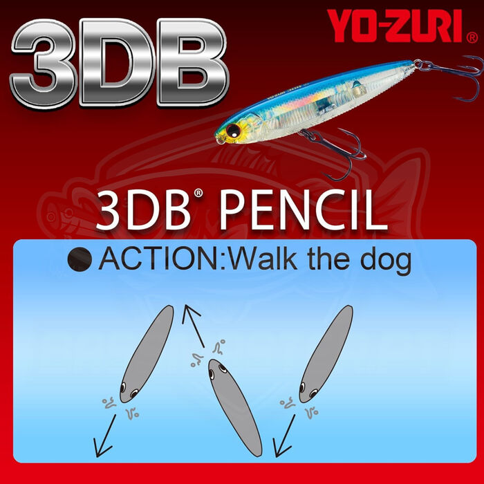 Yo-Zuri 3DB Pencil 100F