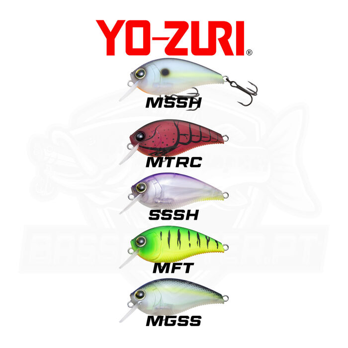 Yo-Zuri 3DB Squarebill Crank 1.5 60F