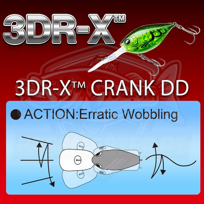 Yo-Zuri 3DR-X Crank DD 50F