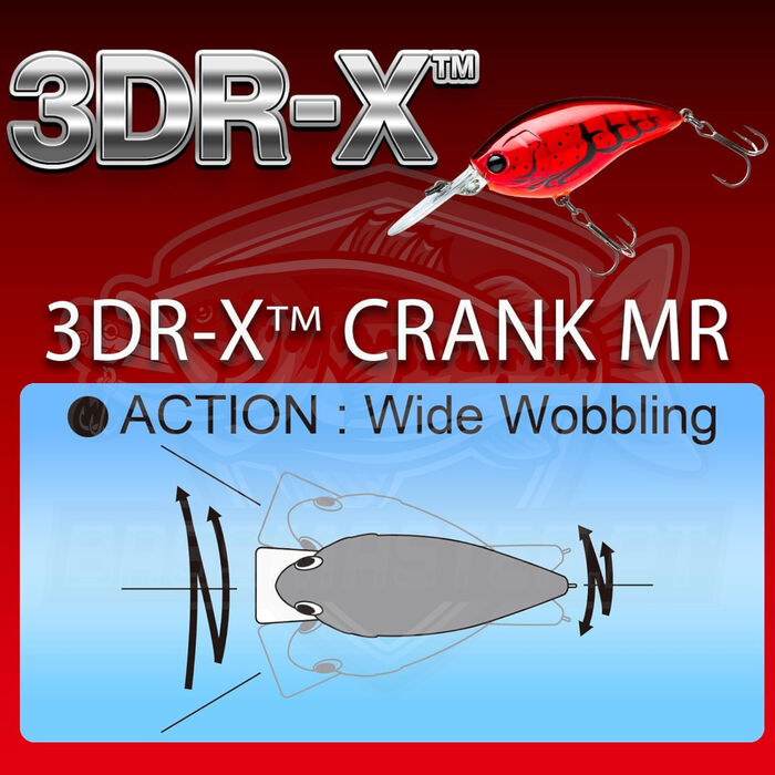 Yo-Zuri 3DR-X Crank MR 50F
