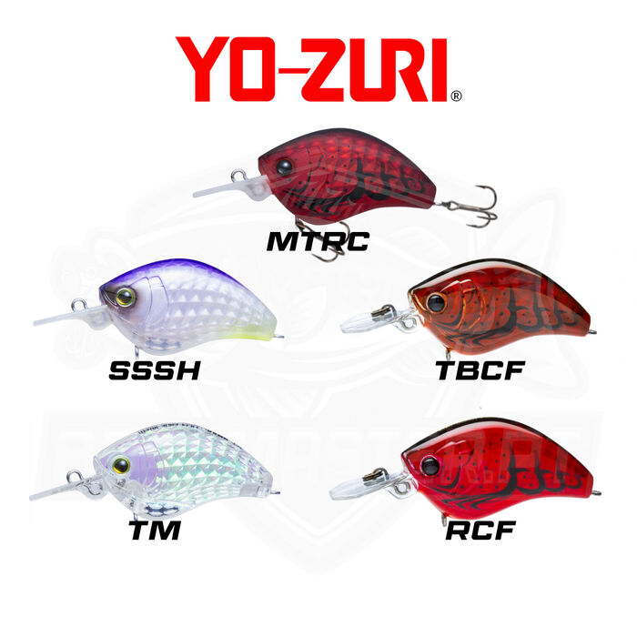 Yo-Zuri 3DR-X Flat Crank 55F