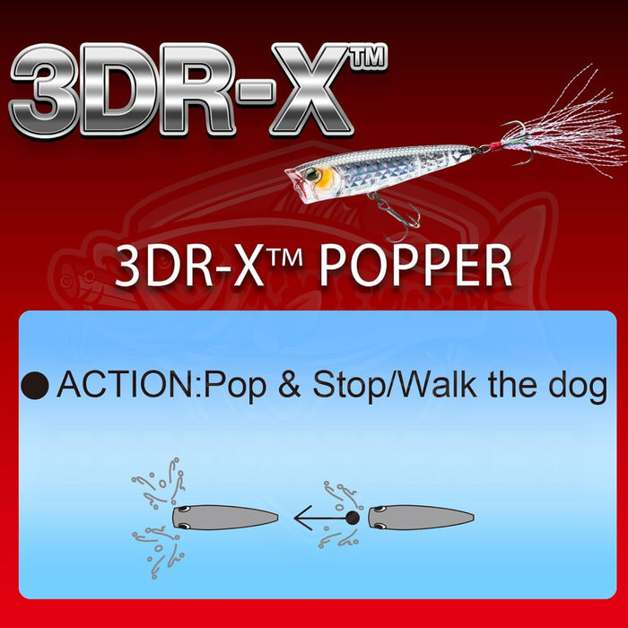 Yo-Zuri 3DR-X Popper 65F