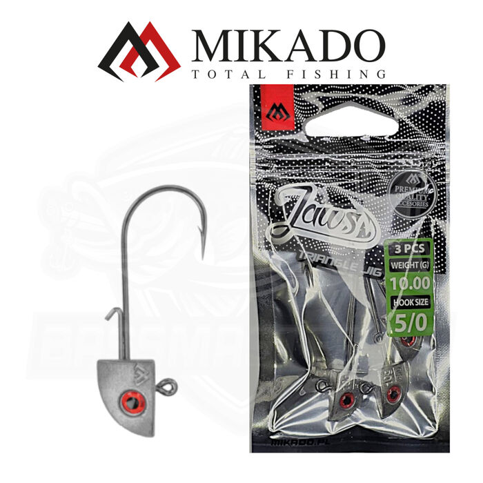 Mikado Jig Head Jaws Triangular Eye 5/0