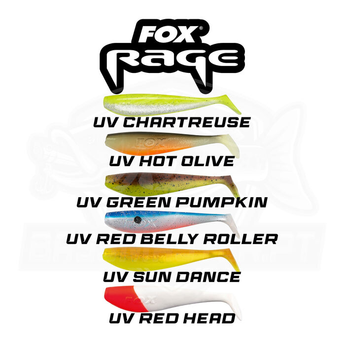 Fox Rage Ultra UV Zander Pro Shad 7.5cm