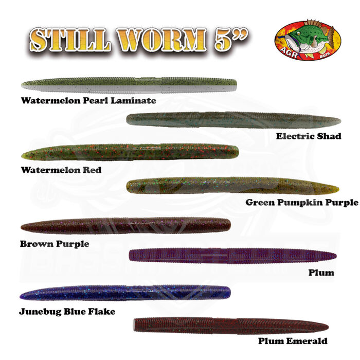 AGR Baits Still Worm 5&amp;amp;amp;amp;quot;