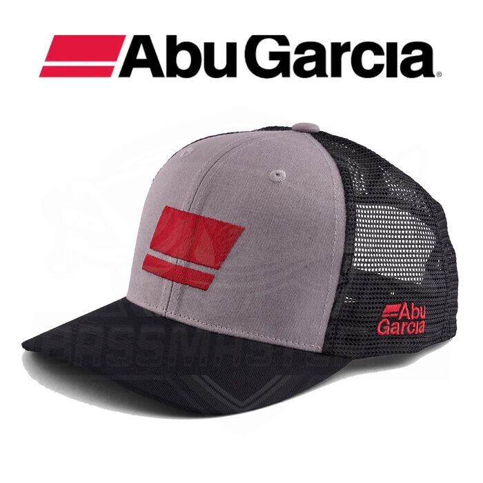 Abu Garcia Flag Trucker Grey Black Black