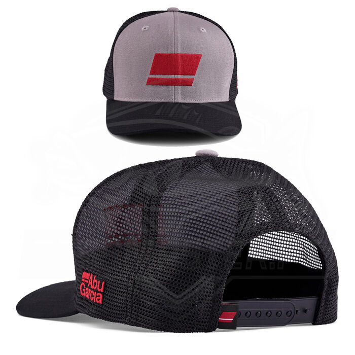 Abu Garcia Flag Trucker Grey Black Black