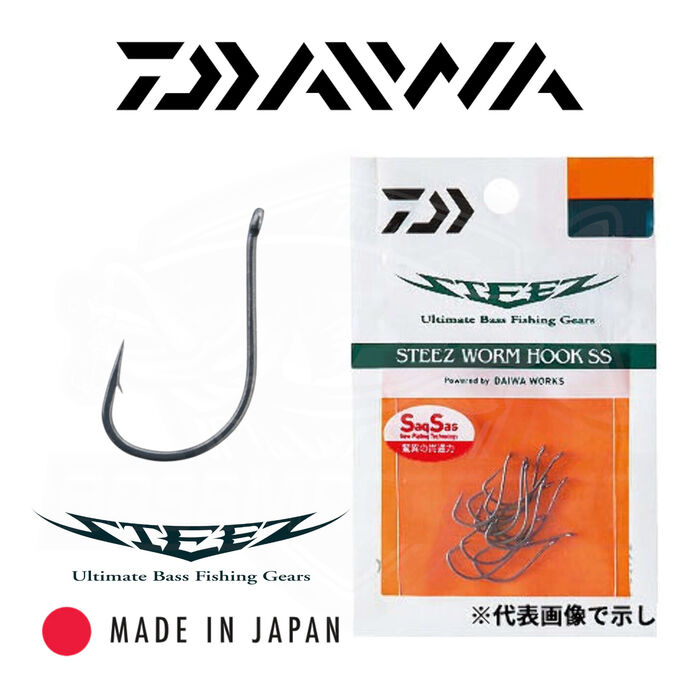 Daiwa Steez Worm Hooks SS FN