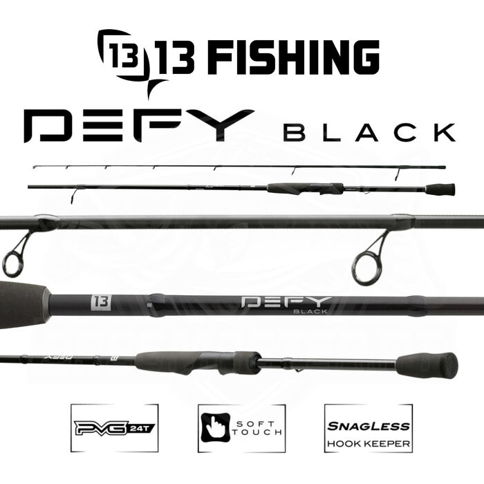 13 Fishing Defy Black Spinning 2pcs