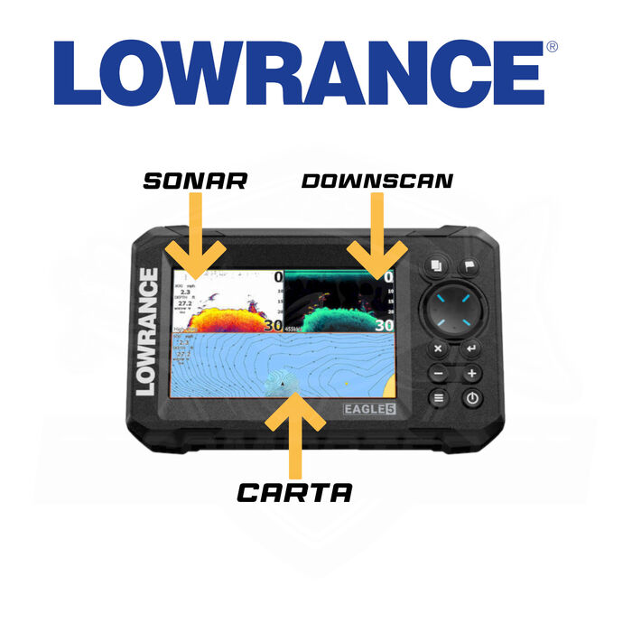 Lowrance Eagle® 5&amp;quot; 50/200 HDI