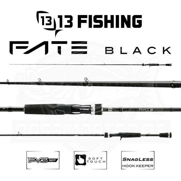 13 Fishing Fate Black Casting