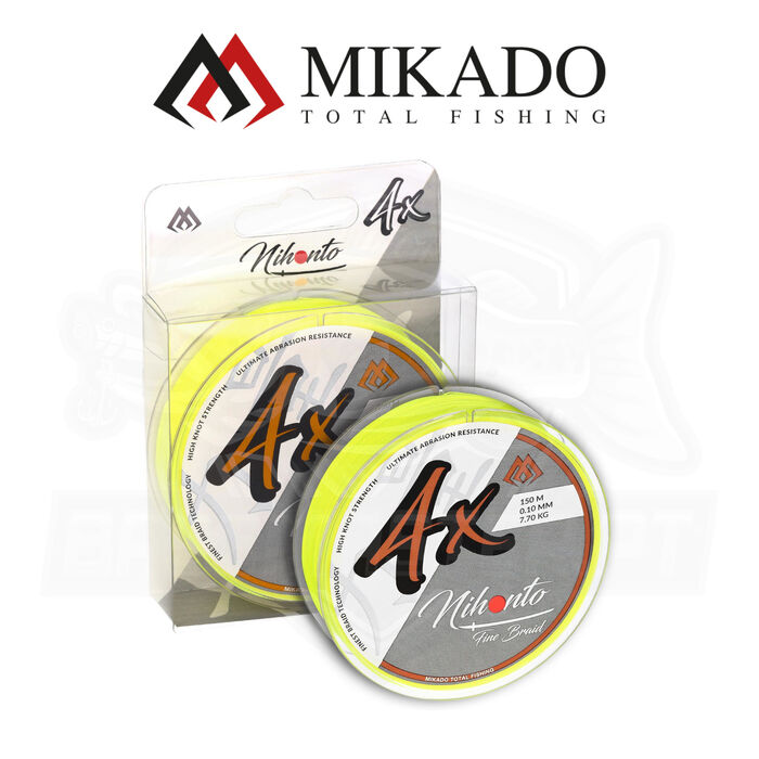Mikado Nihonto Fine Braid 4X Fluo