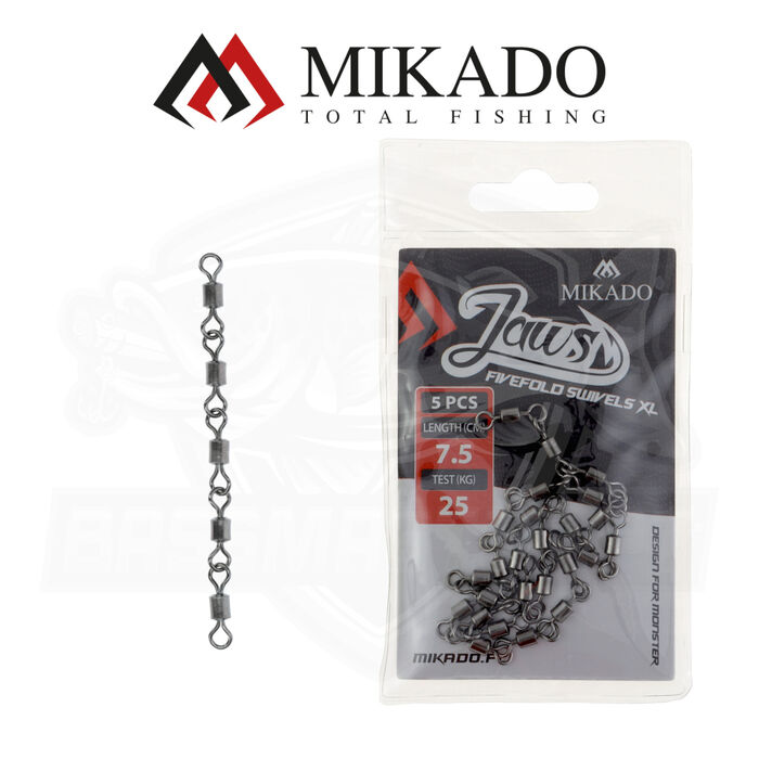 Mikado Jaws Swivel Fivefold