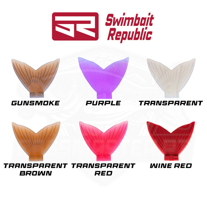 SwimBait Republic GlideWay 176 Tail