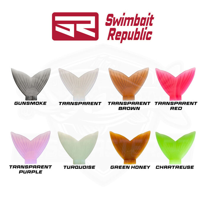 SwimBait Republic GlideWay 176 Tail