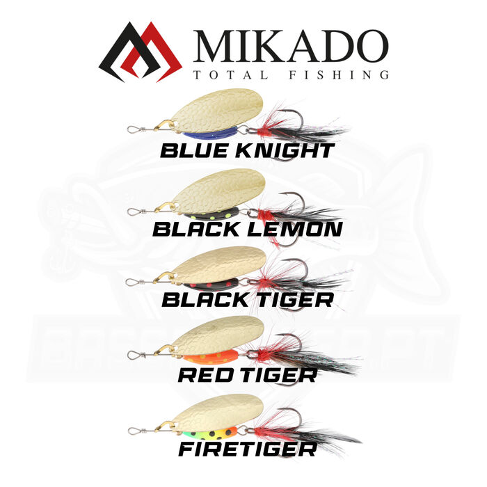 Mikado Spinner M-Grub Nº2 Gold