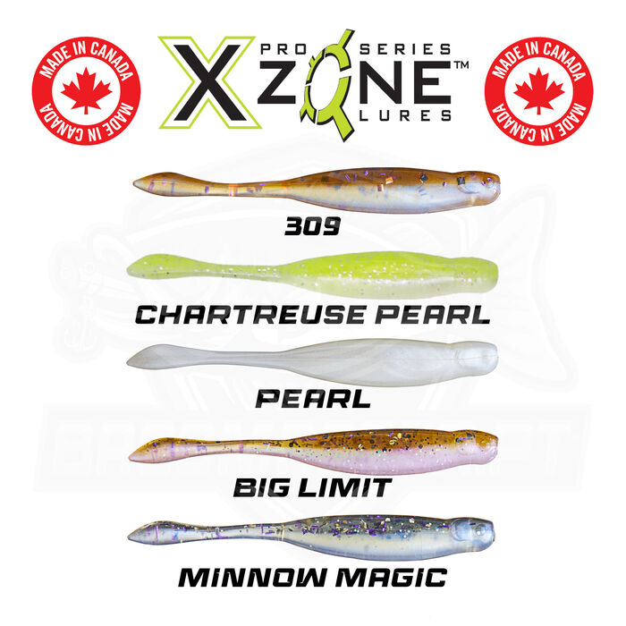 X Zone Pro Series Hot Shot Minnow 3.25"