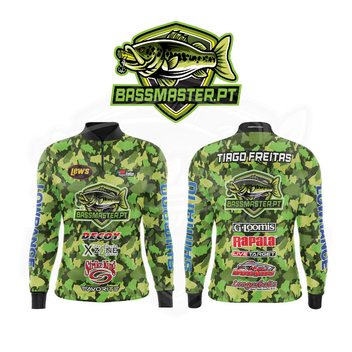Bassmaster.pt Jersey Personalizada