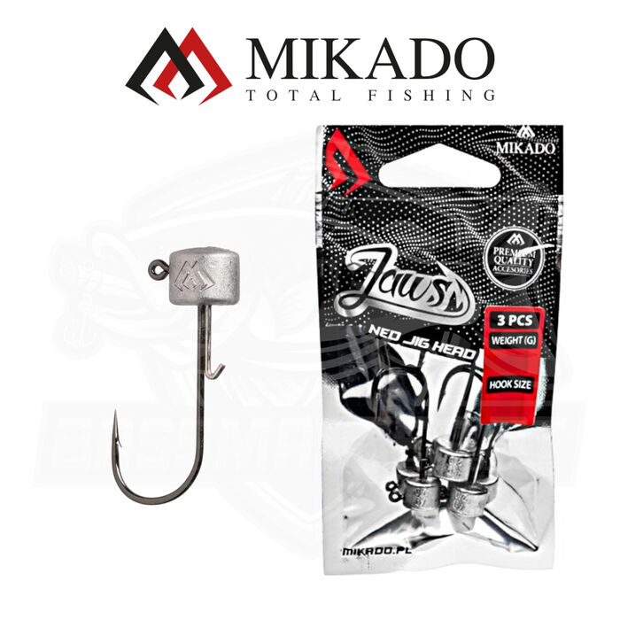 Mikado Jig Head Jaws Ned 1/0