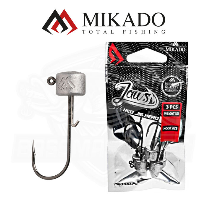 Mikado Jig Head Jaws Ned 3/0