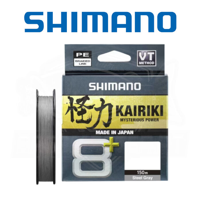 Shimano Kairiki 8+ Grey 150mt
