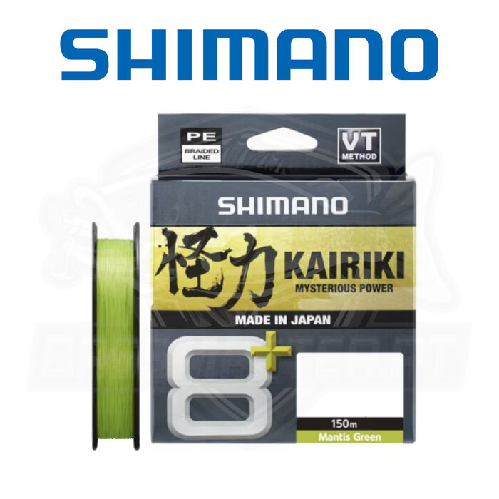 Shimano Kairiki 8+ Green 150mt