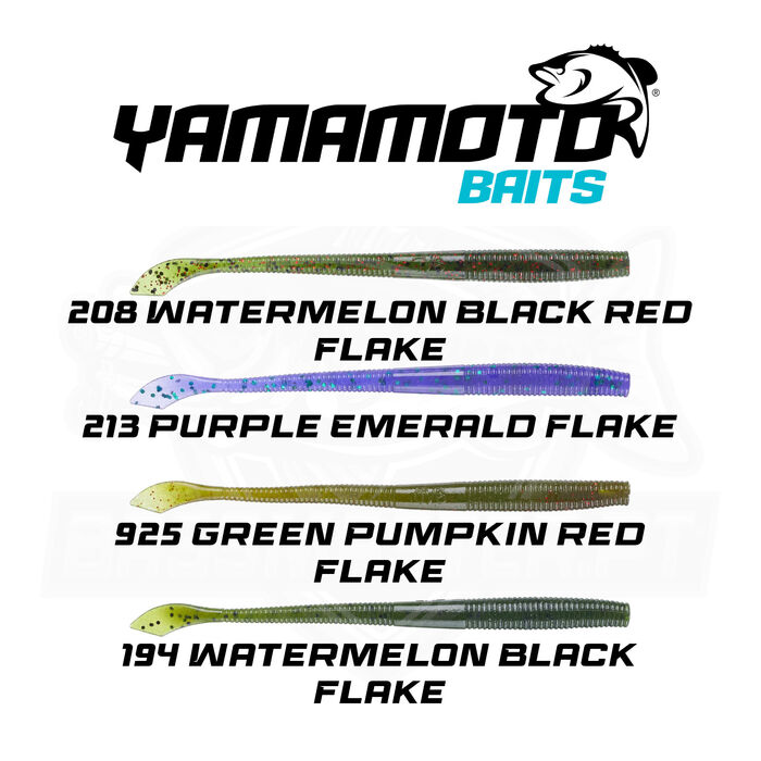 Gary Yamamoto Kut Tail Worm 5"