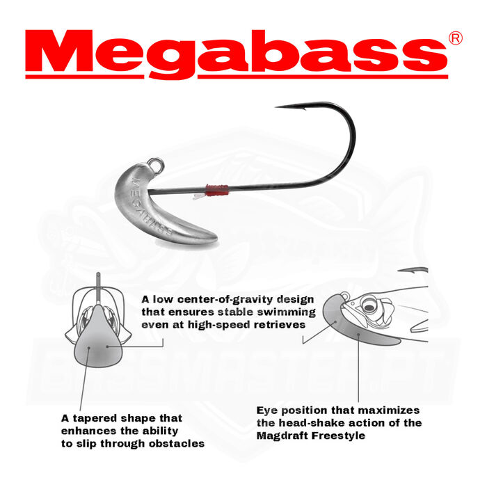 MegaBass Mag Draft Head 6&amp;quot;