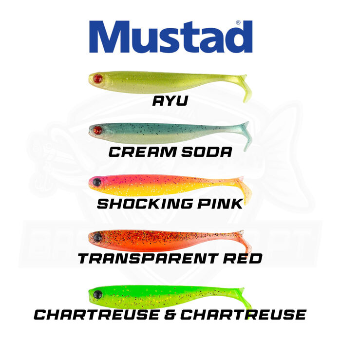 Mustad Mezashi Z-Tail Minnow 3.5"