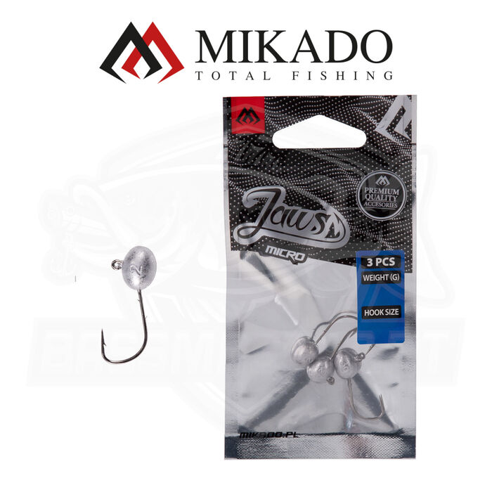 Mikado Jaws Micro Jig Head 6#