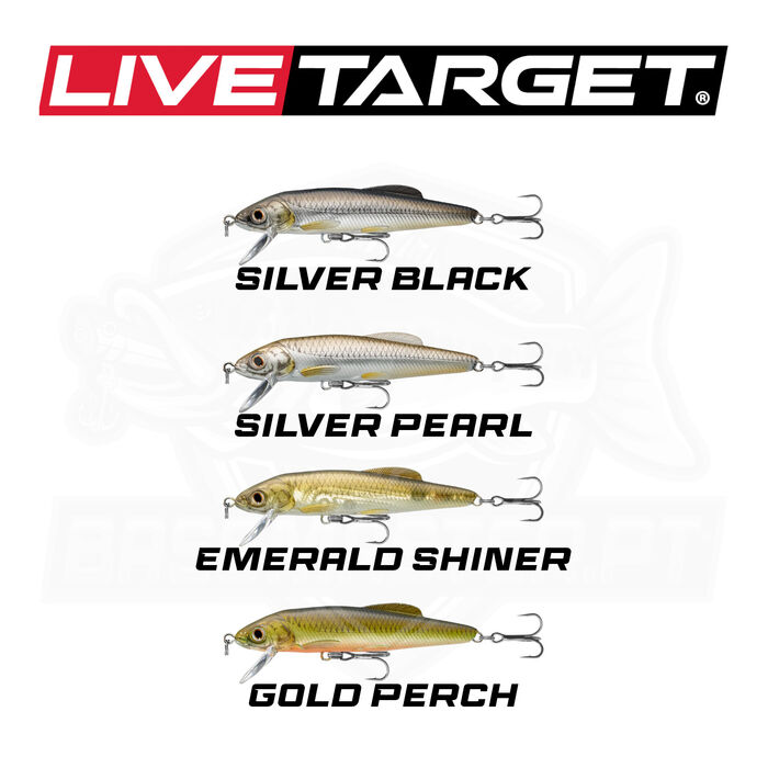 Live Target Minnow JerkBait 60