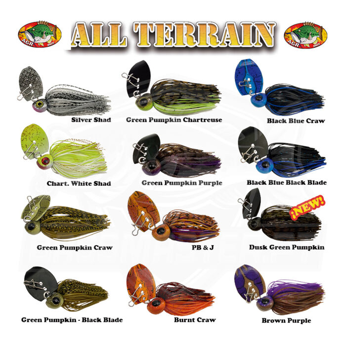 AGR Baits Chatterbait All Terrain 1/2oz