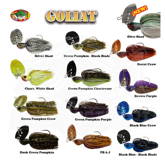 AGR Baits Chatterbait Goliat 3/8oz