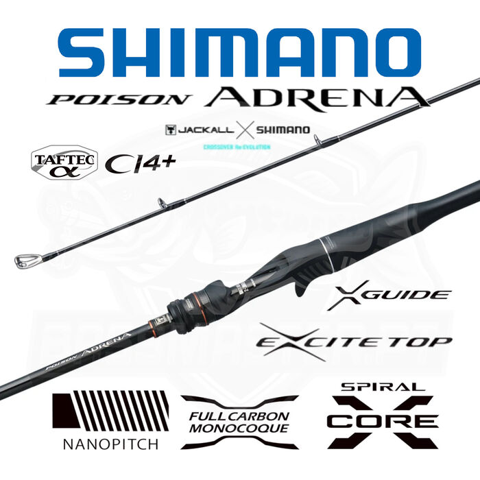 New Shimano Poison Adrena Casting