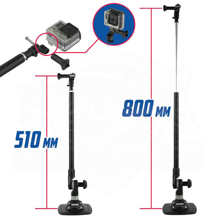 Borika Suporte Câmara Extensível 800mm