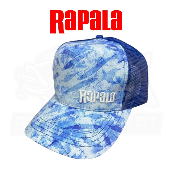 Rapala Classic Blue Camo Cap